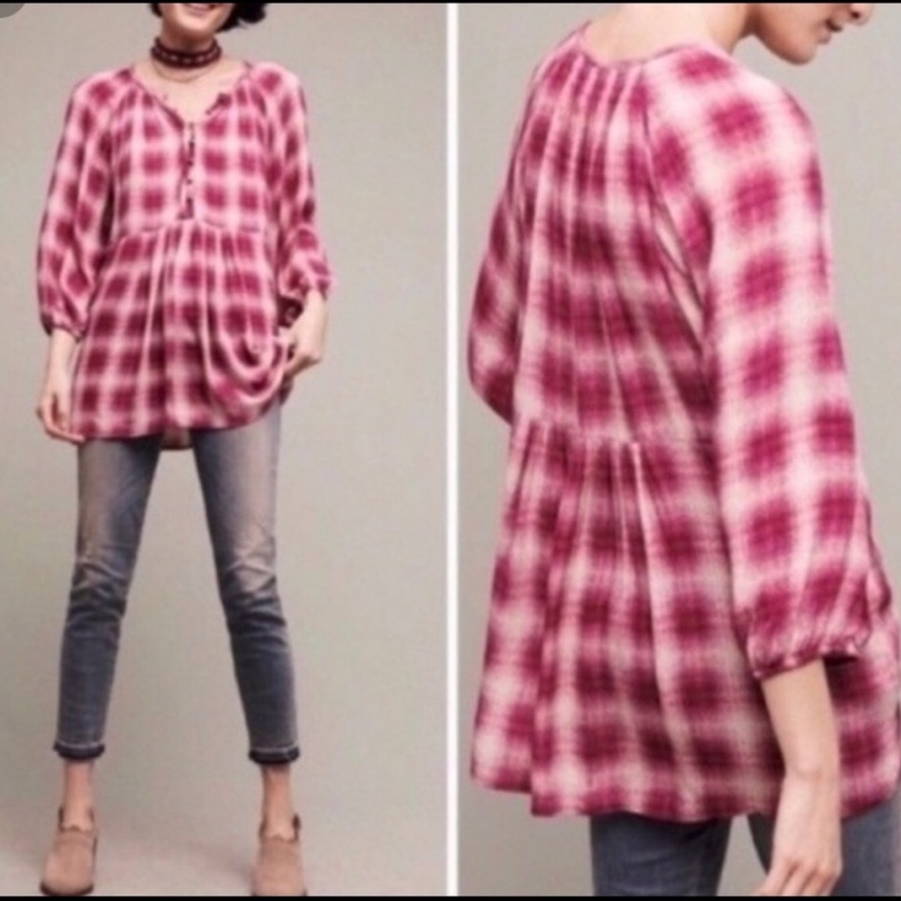 Anthropologie Maeve Extra Small Peasant Top